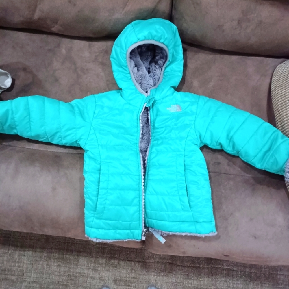 Reversible North Face coat